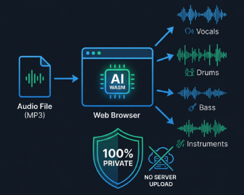 Stem Splitter process