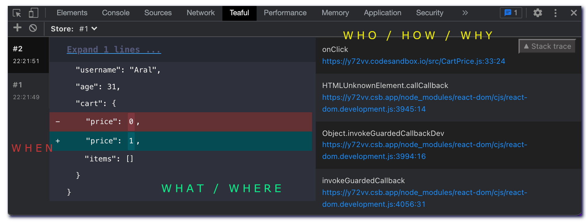 Teaful DevTools